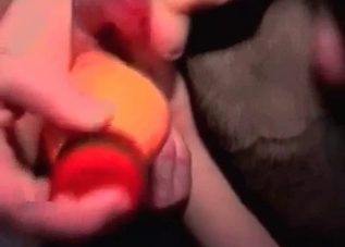 Wild beast is enjoying a rough sex