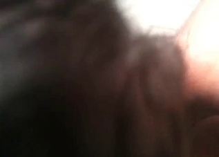Sexy babe is playing sensual games with a puppy