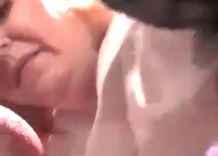 Hot puppy is practicing an oral fuck