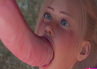 Bestiality sex with a good-looking blonde hottie
